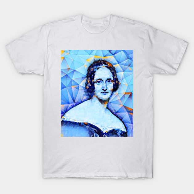 Mary Shelley Portrait | Mary Shelly Artwork | Mary Shelly Painting 9 T-Shirt by JustLit